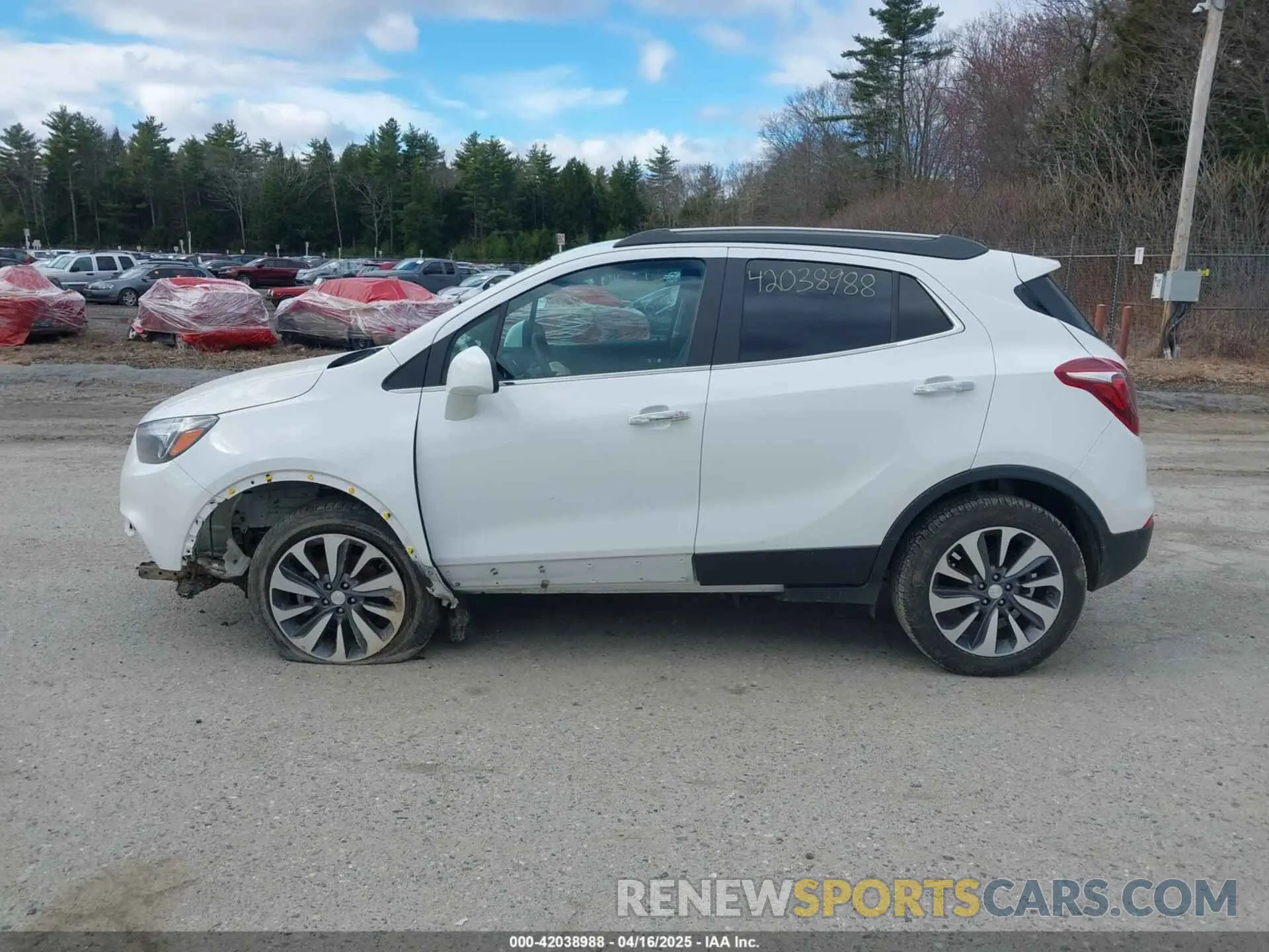 14 Photograph of a damaged car KL4CJESM3NB536261 BUICK ENCORE 2022