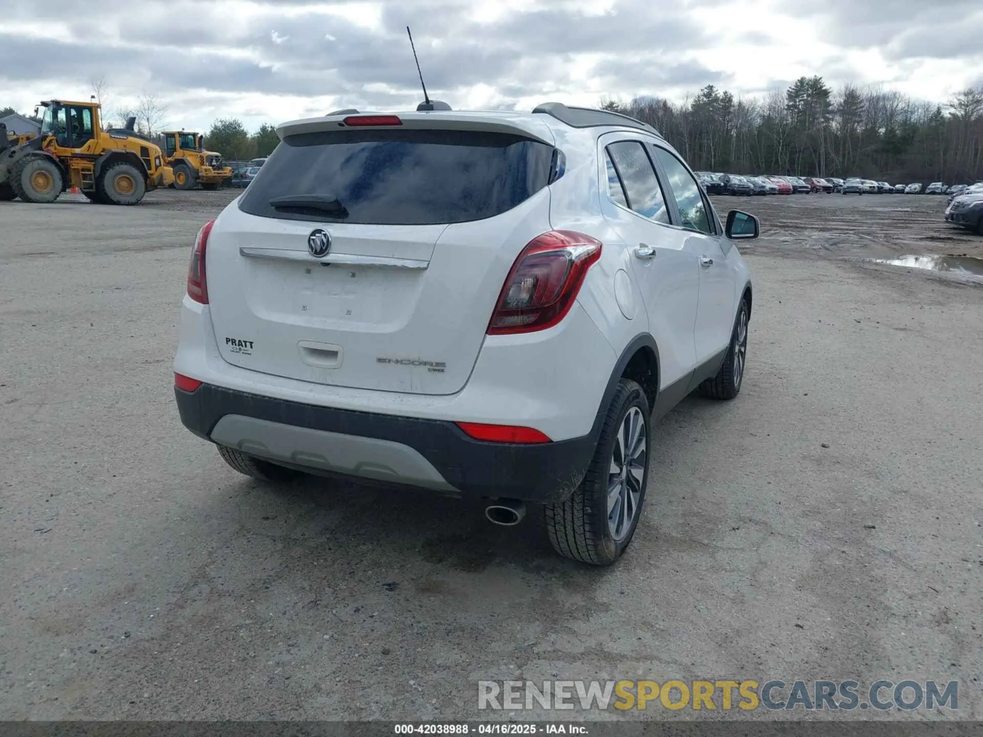 4 Photograph of a damaged car KL4CJESM3NB536261 BUICK ENCORE 2022
