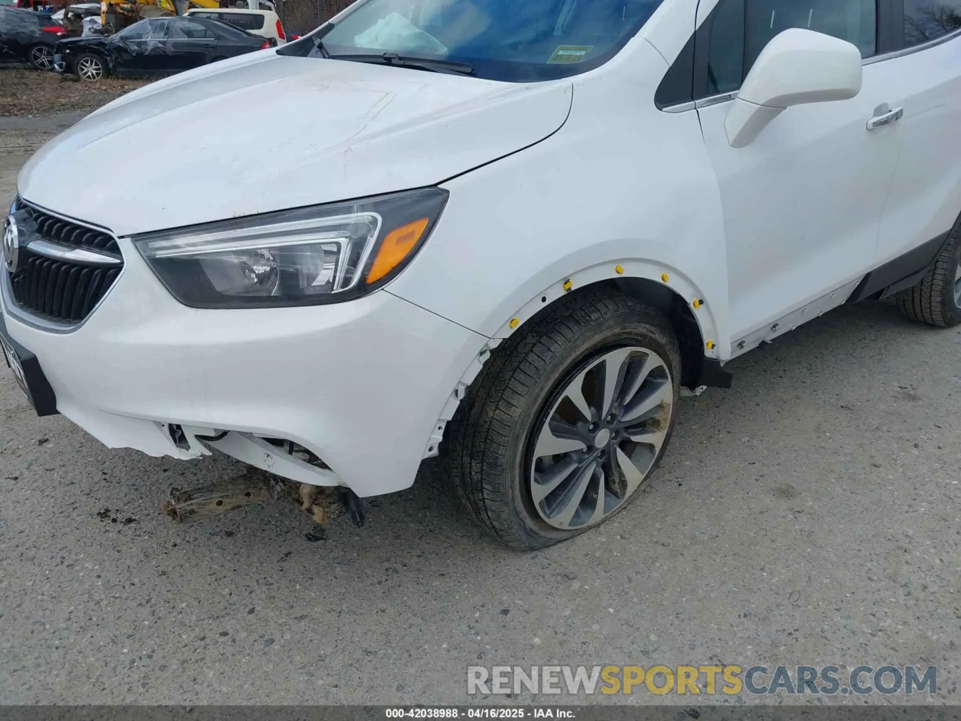 6 Photograph of a damaged car KL4CJESM3NB536261 BUICK ENCORE 2022