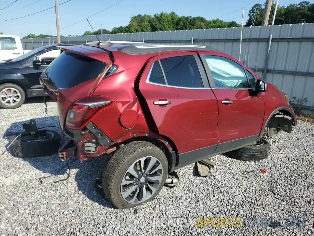 3 Photograph of a damaged car KL4CJESM3NB553237 BUICK ENCORE 2022