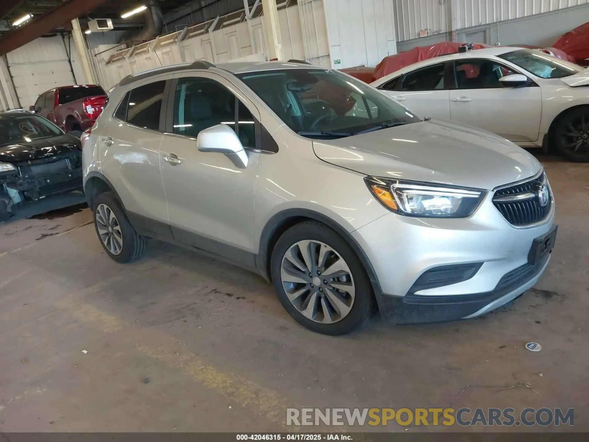 1 Photograph of a damaged car KL4CJESM3NB560690 BUICK ENCORE 2022
