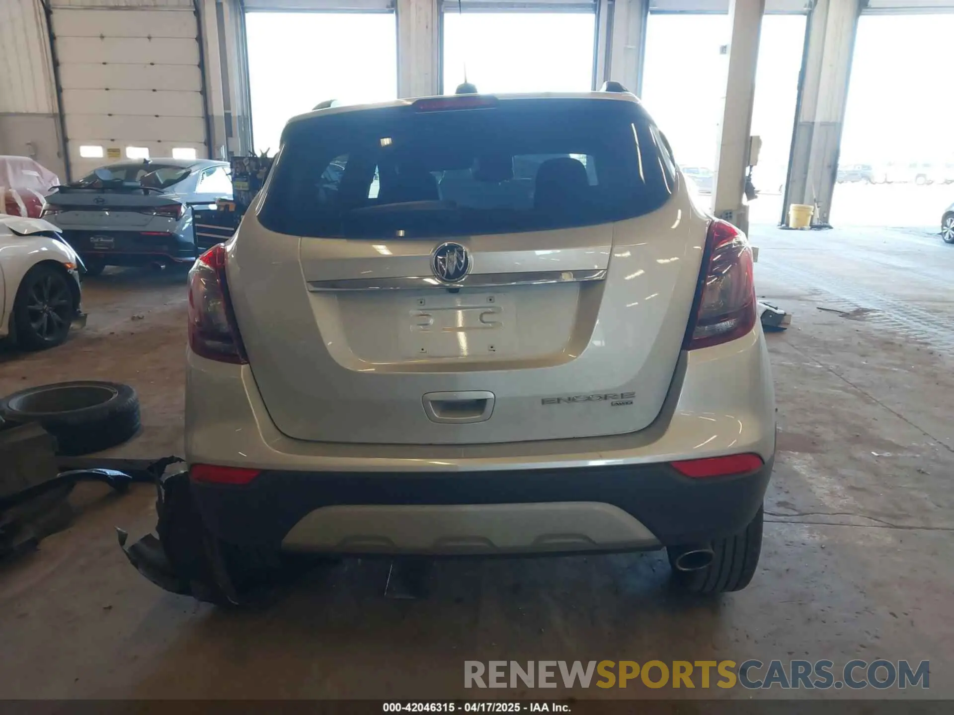 17 Photograph of a damaged car KL4CJESM3NB560690 BUICK ENCORE 2022