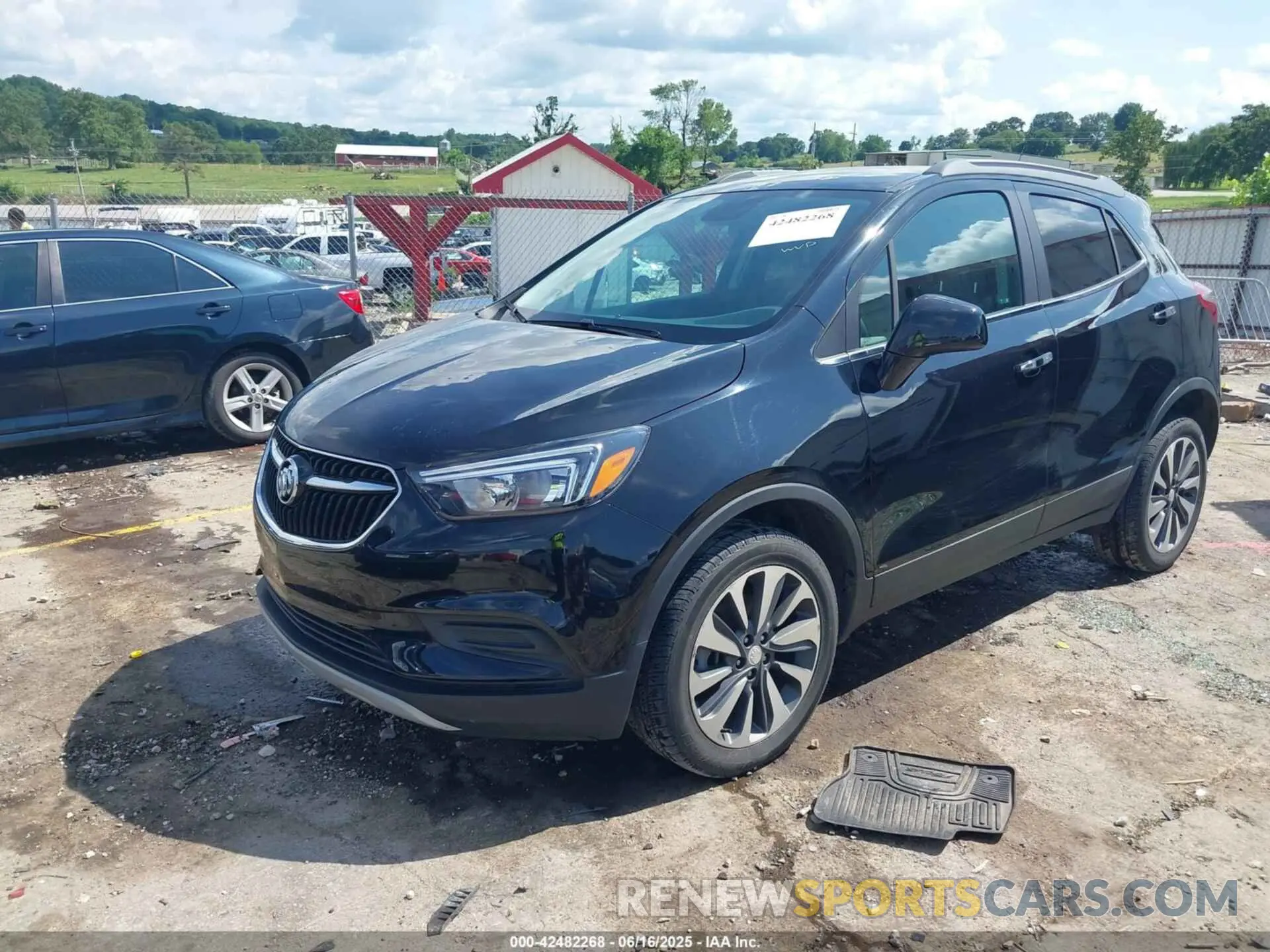 2 Фотография поврежденного автомобиля KL4CJESM4NB517010 BUICK ENCORE 2022