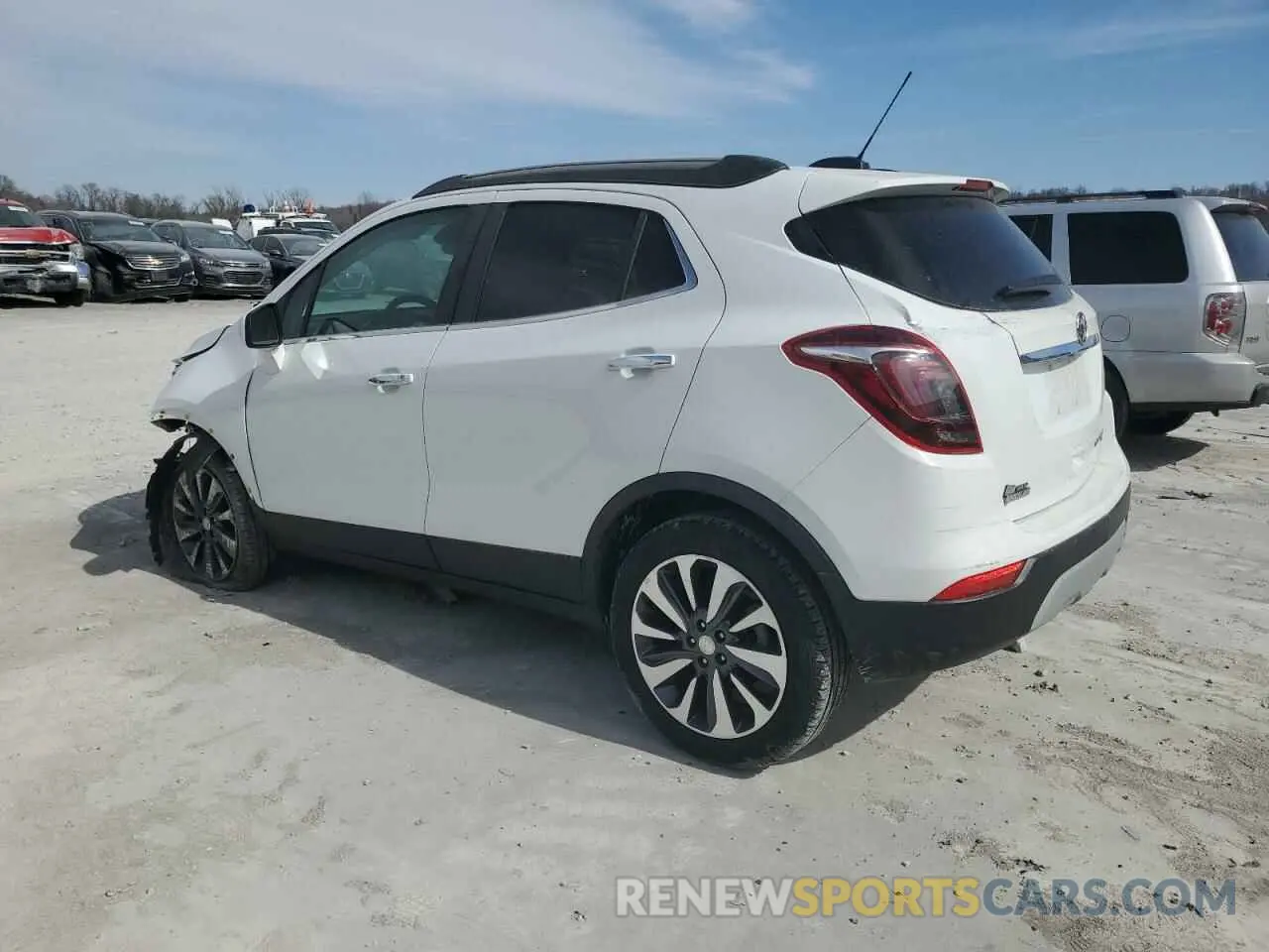 2 Фотография поврежденного автомобиля KL4CJESM4NB564134 BUICK ENCORE 2022