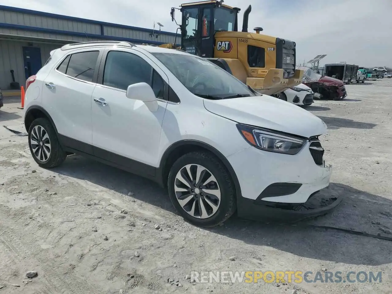 4 Фотография поврежденного автомобиля KL4CJESM4NB564134 BUICK ENCORE 2022
