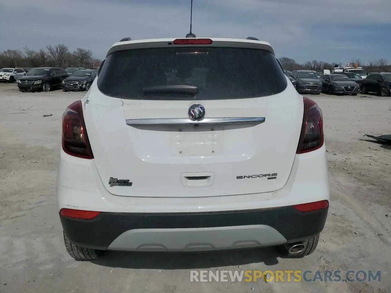 6 Фотография поврежденного автомобиля KL4CJESM4NB564134 BUICK ENCORE 2022