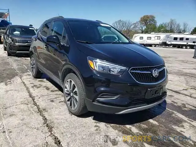 15 Фотография поврежденного автомобиля KL4CJESM6NB502122 BUICK ENCORE 2022
