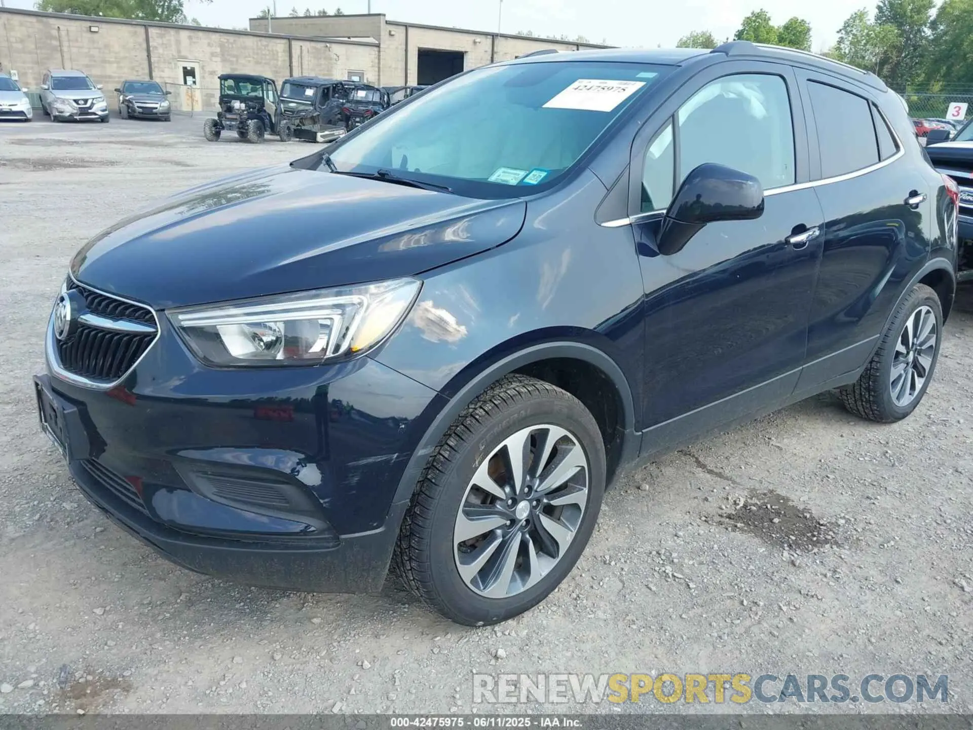 2 Photograph of a damaged car KL4CJESM6NB507174 BUICK ENCORE 2022