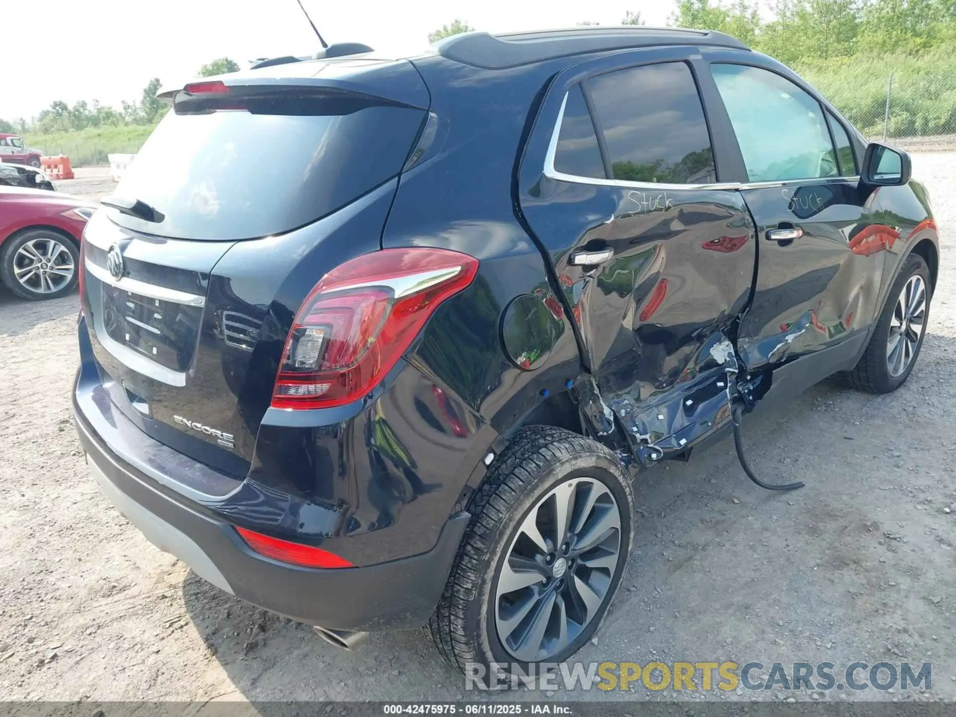 4 Photograph of a damaged car KL4CJESM6NB507174 BUICK ENCORE 2022