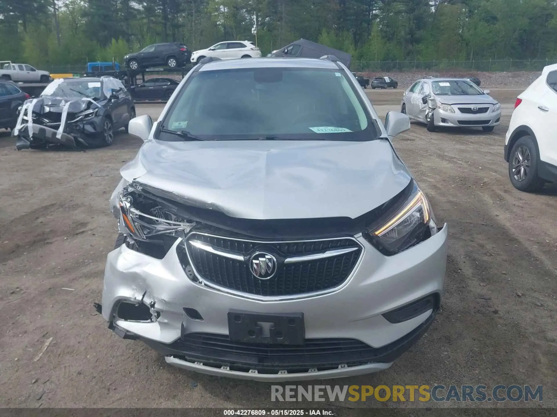 6 Фотография поврежденного автомобиля KL4CJESM6NB518420 BUICK ENCORE 2022