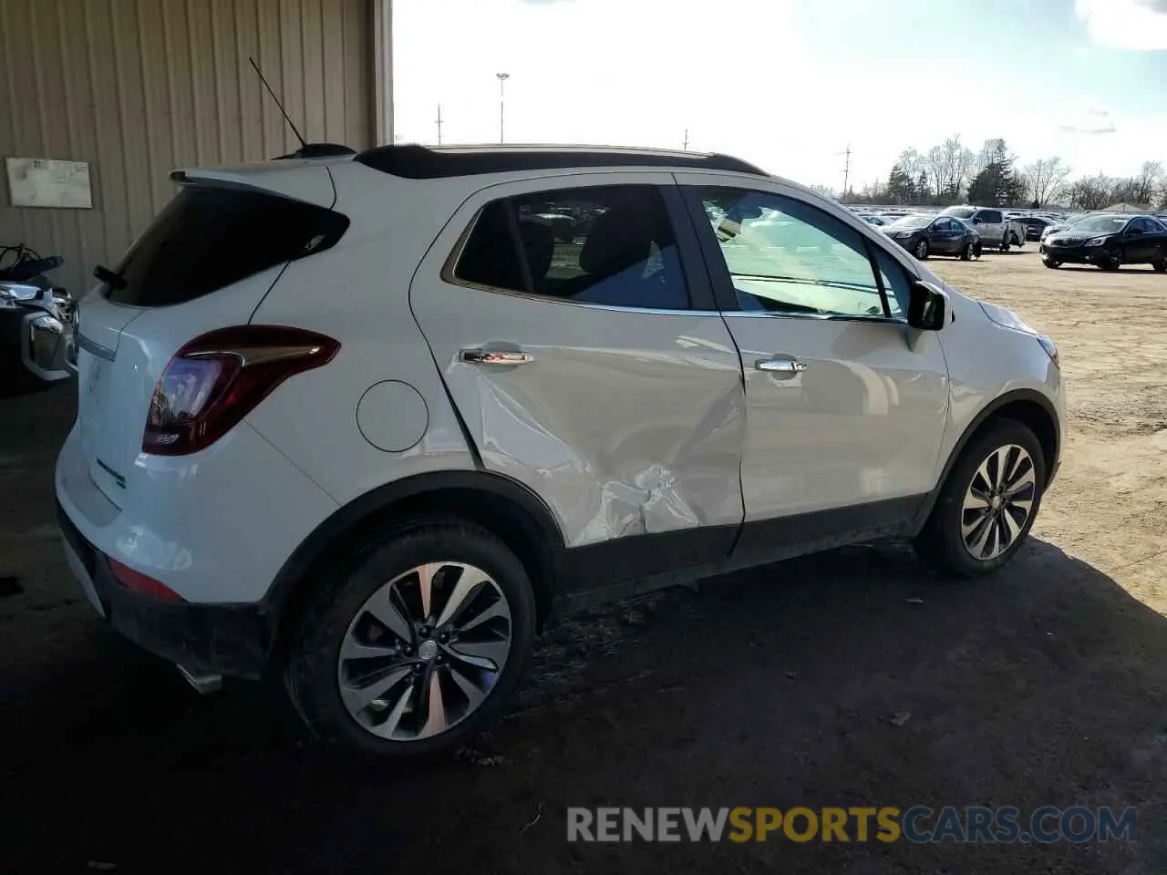 3 Photograph of a damaged car KL4CJESM6NB536285 BUICK ENCORE 2022