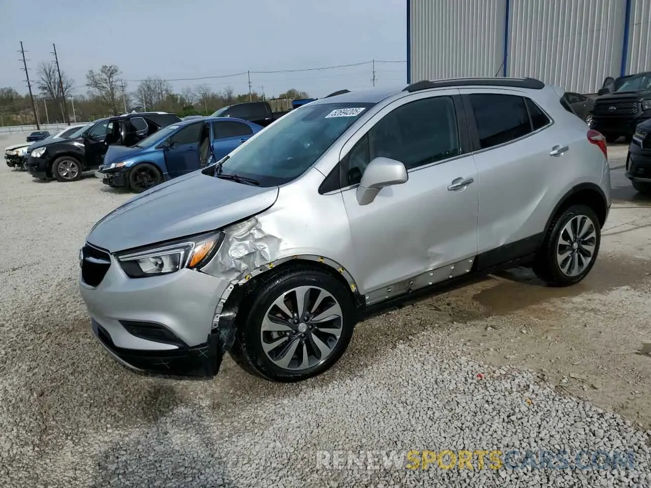 1 Photograph of a damaged car KL4CJESM8NB519679 BUICK ENCORE 2022