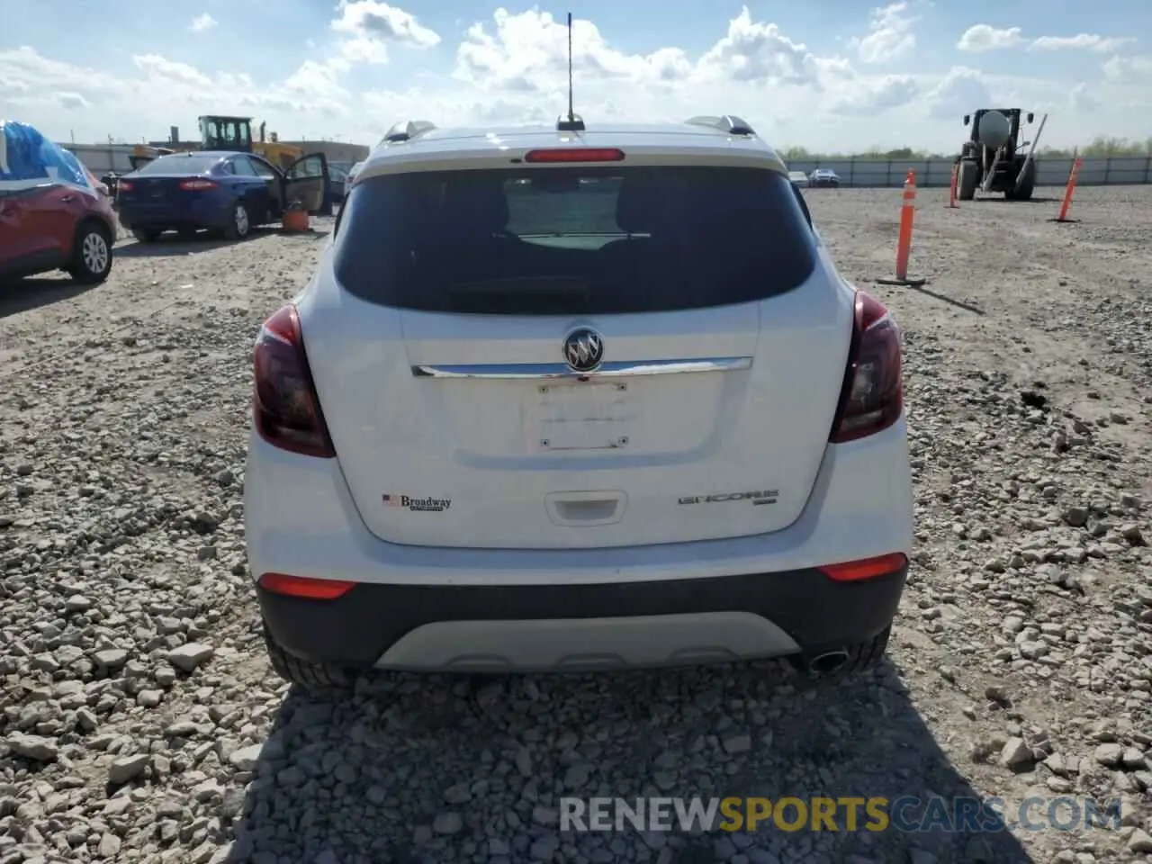 6 Фотография поврежденного автомобиля KL4CJESMXNB527346 BUICK ENCORE 2022