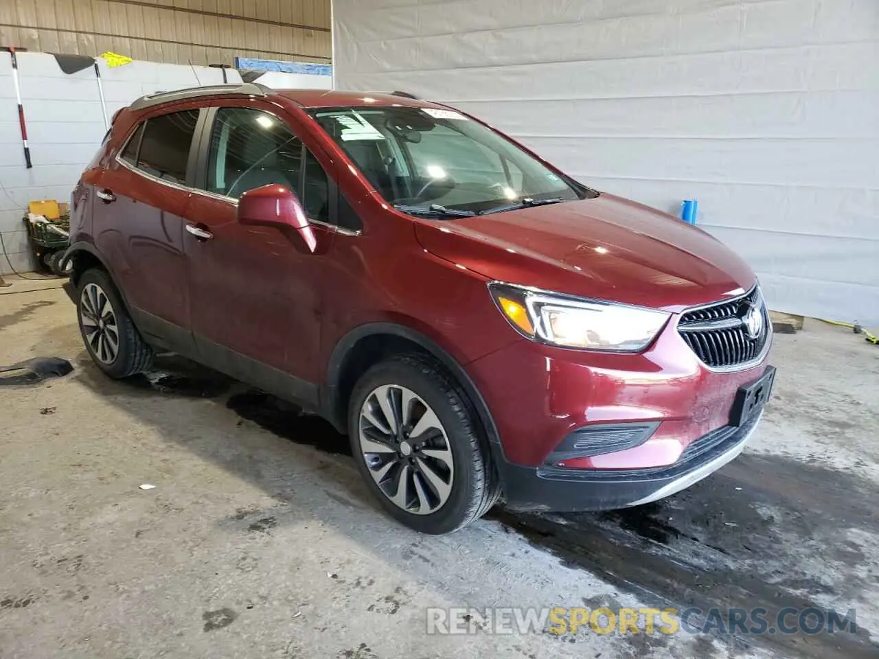 4 Photograph of a damaged car KL4CJESMXNB568978 BUICK ENCORE 2022