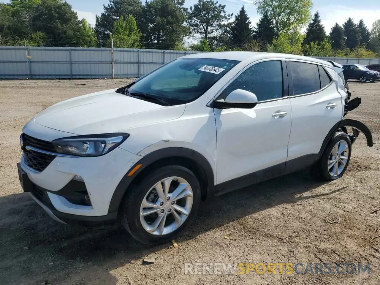 1 Photograph of a damaged car KL4MMBS20NB029343 BUICK ENCORE 2022