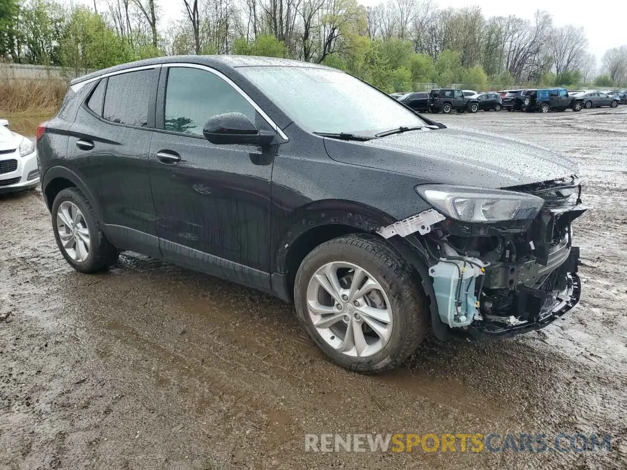 4 Фотография поврежденного автомобиля KL4MMBS20NB115610 BUICK ENCORE 2022