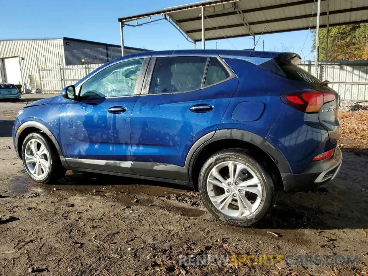 2 Фотография поврежденного автомобиля KL4MMBS24NB099296 BUICK ENCORE 2022