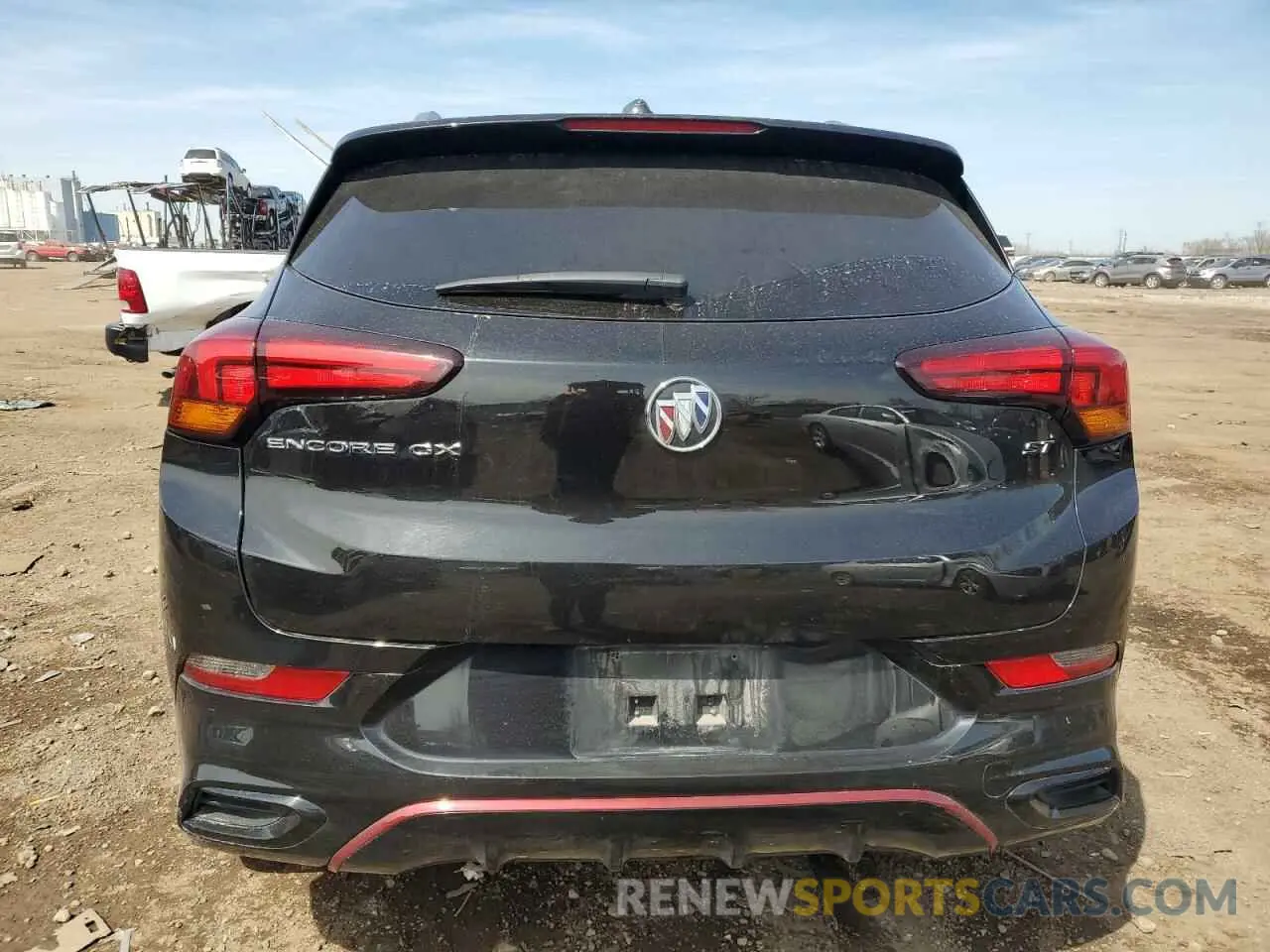 6 Фотография поврежденного автомобиля KL4MMBS28NB088754 BUICK ENCORE 2022