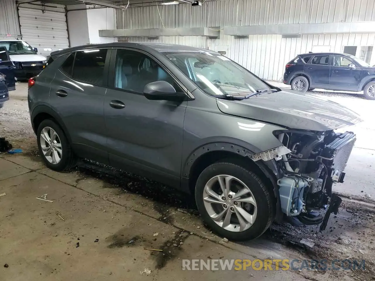 4 Photograph of a damaged car KL4MMCSL5NB052650 BUICK ENCORE 2022