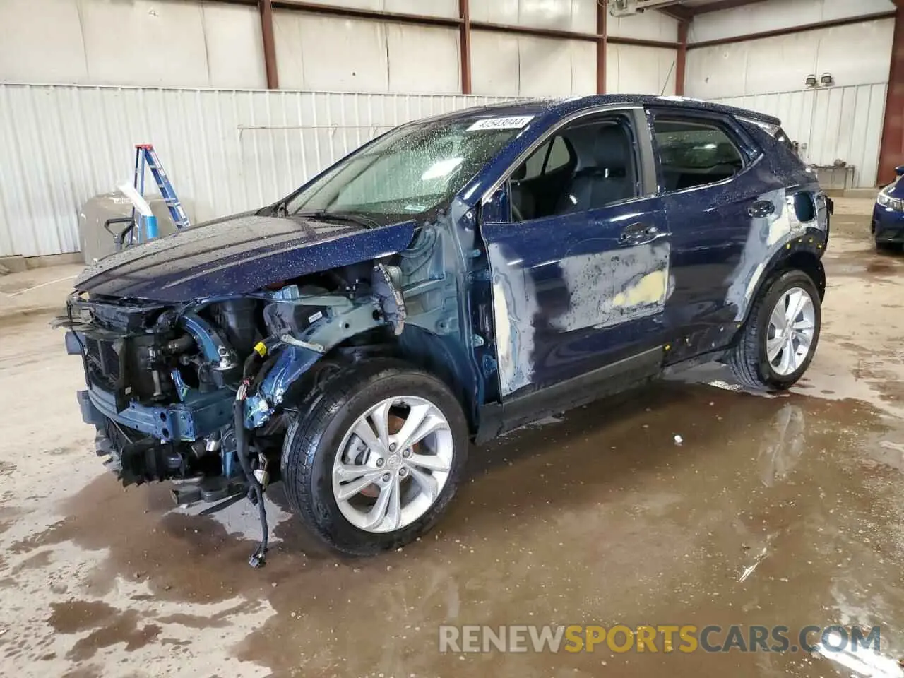 1 Photograph of a damaged car KL4MMCSL5NB140260 BUICK ENCORE 2022