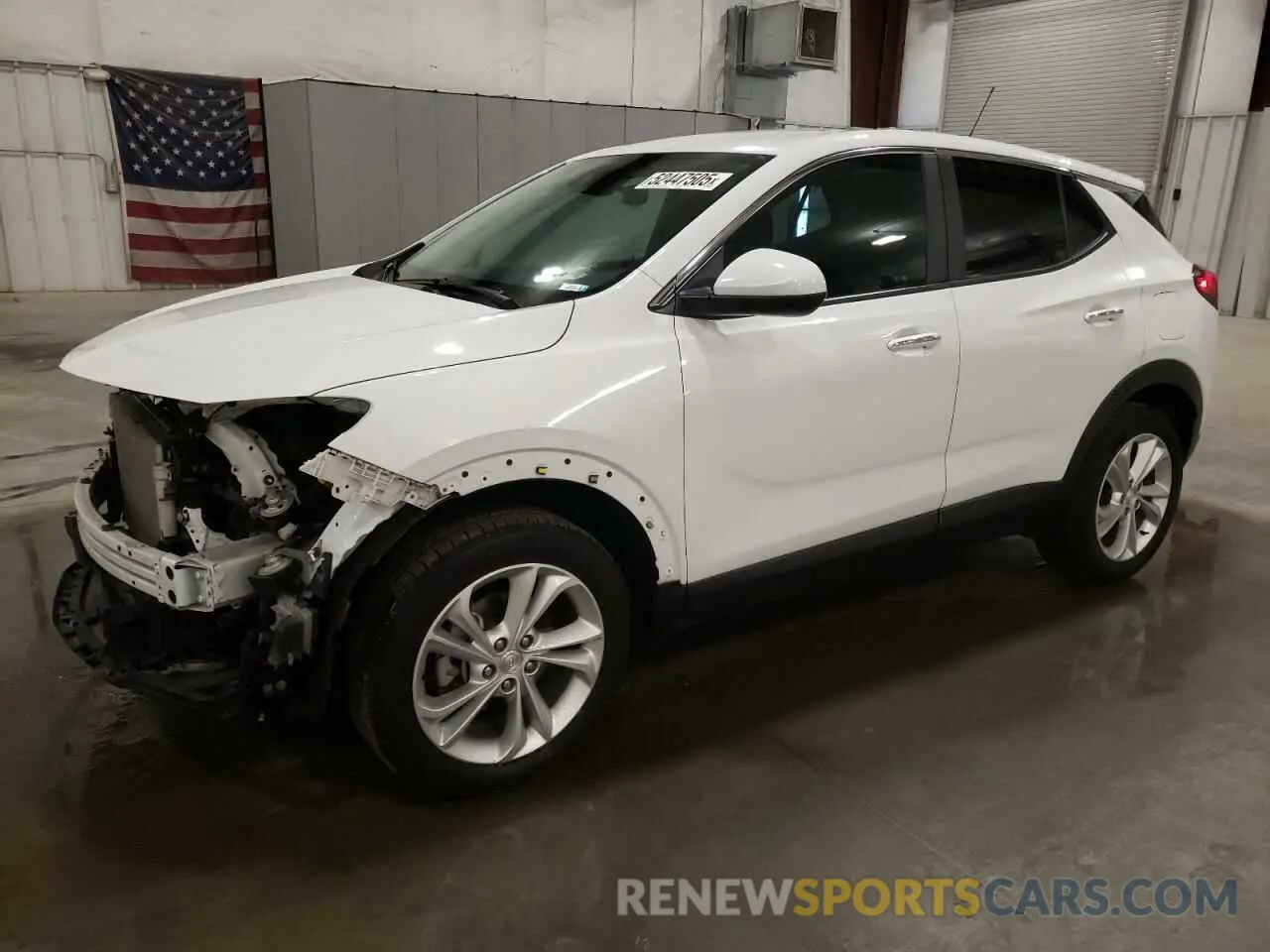 1 Photograph of a damaged car KL4MMCSL7NB138008 BUICK ENCORE 2022