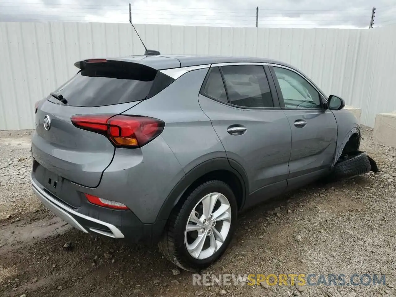3 Photograph of a damaged car KL4MMCSL8NB079082 BUICK ENCORE 2022