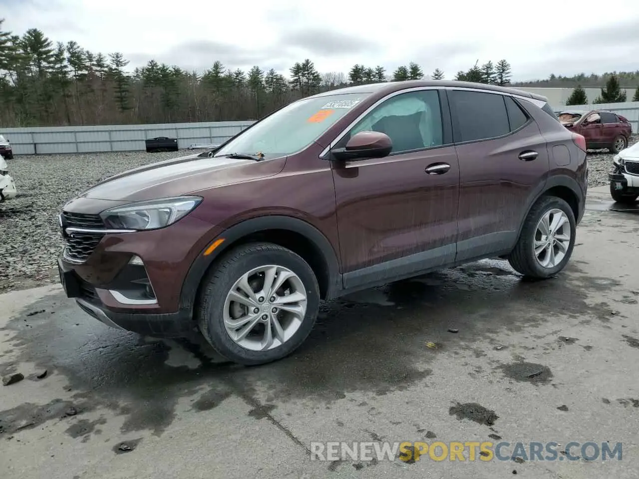 1 Photograph of a damaged car KL4MMCSLXNB009776 BUICK ENCORE 2022