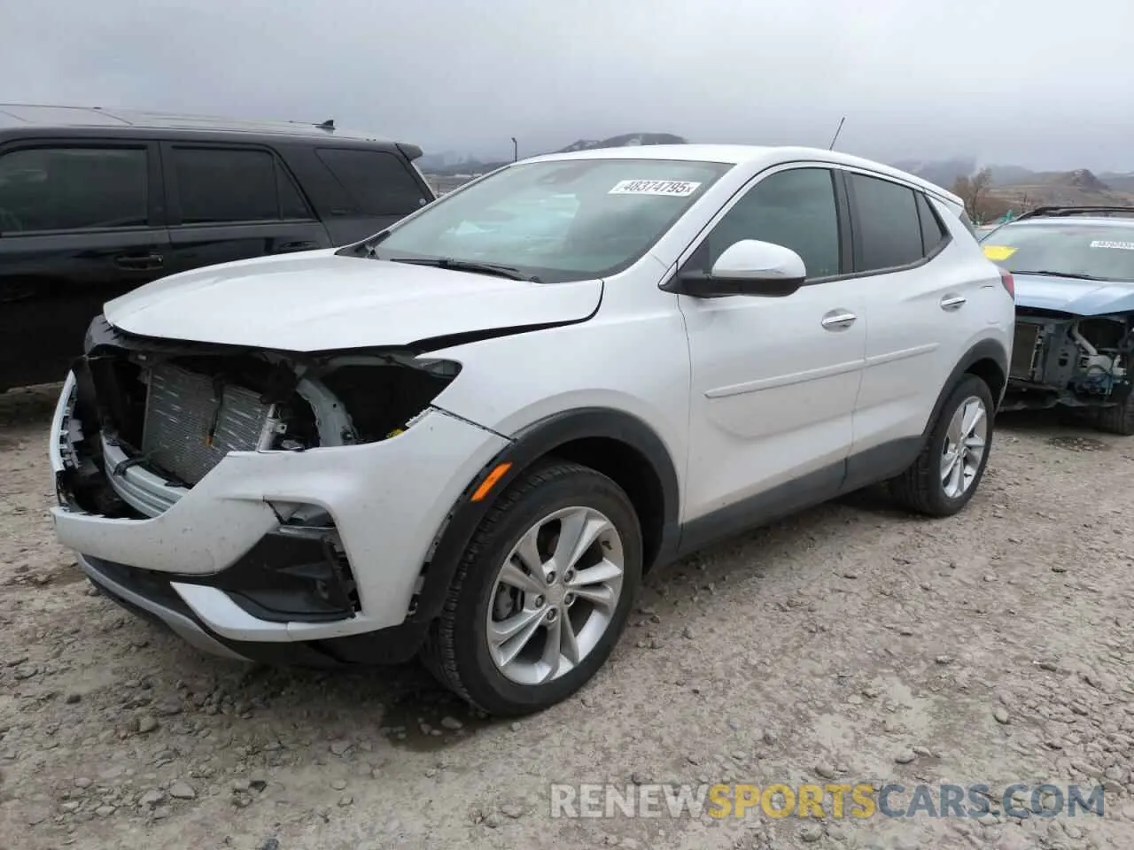1 Photograph of a damaged car KL4MMCSLXNB037528 BUICK ENCORE 2022