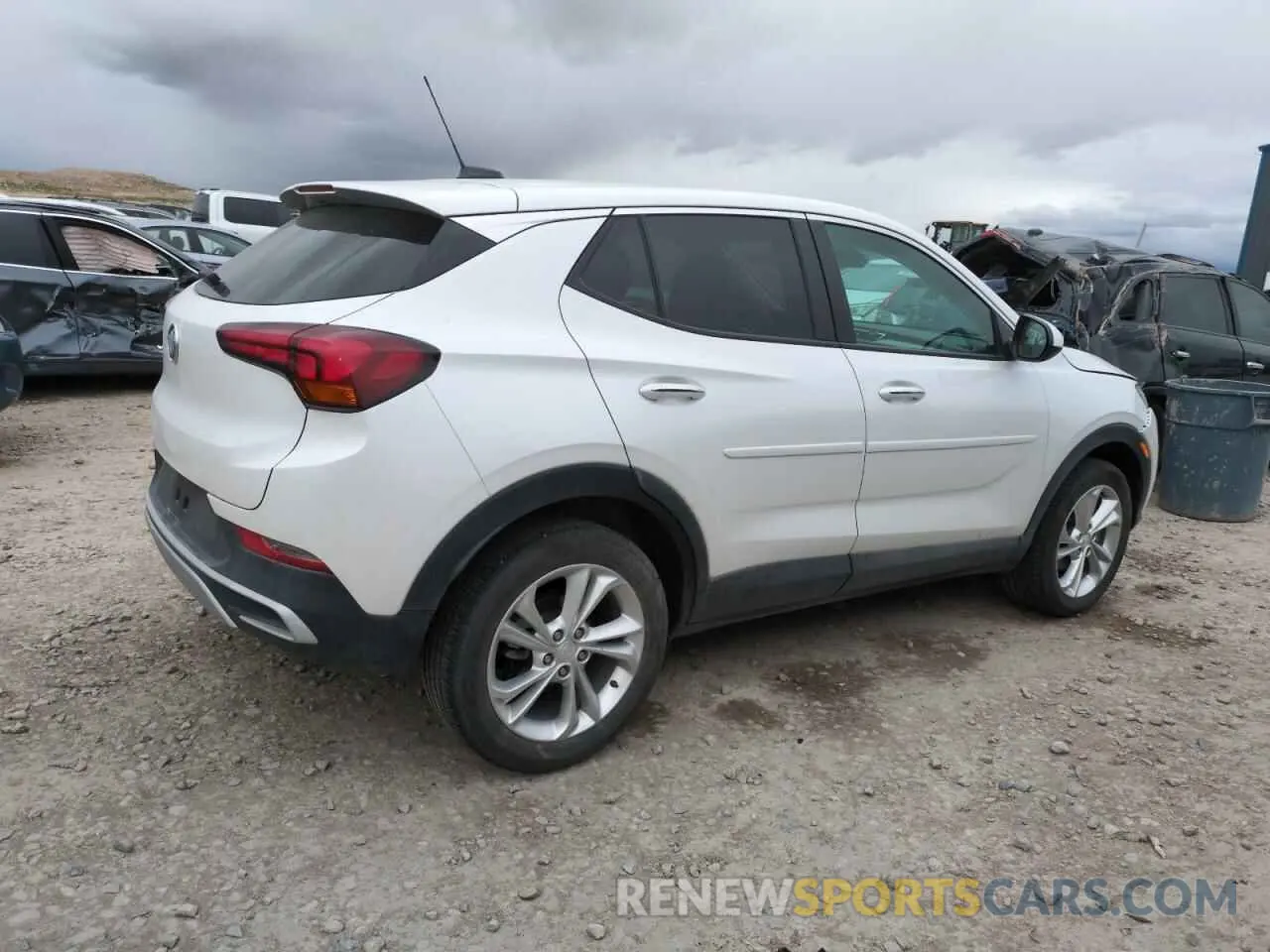 3 Photograph of a damaged car KL4MMCSLXNB037528 BUICK ENCORE 2022