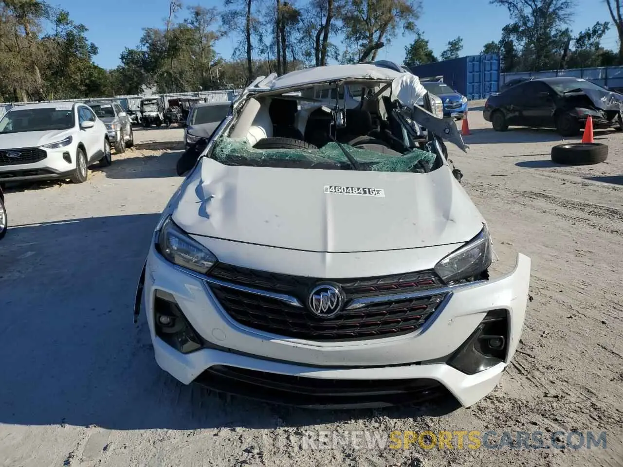 5 Photograph of a damaged car KL4MMDSL1NB094514 BUICK ENCORE 2022