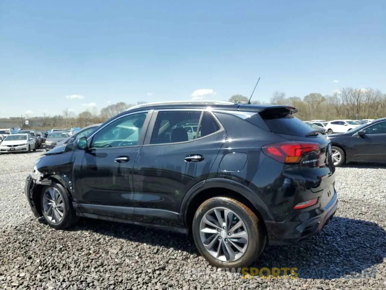 2 Фотография поврежденного автомобиля KL4MMDSL2NB049369 BUICK ENCORE 2022