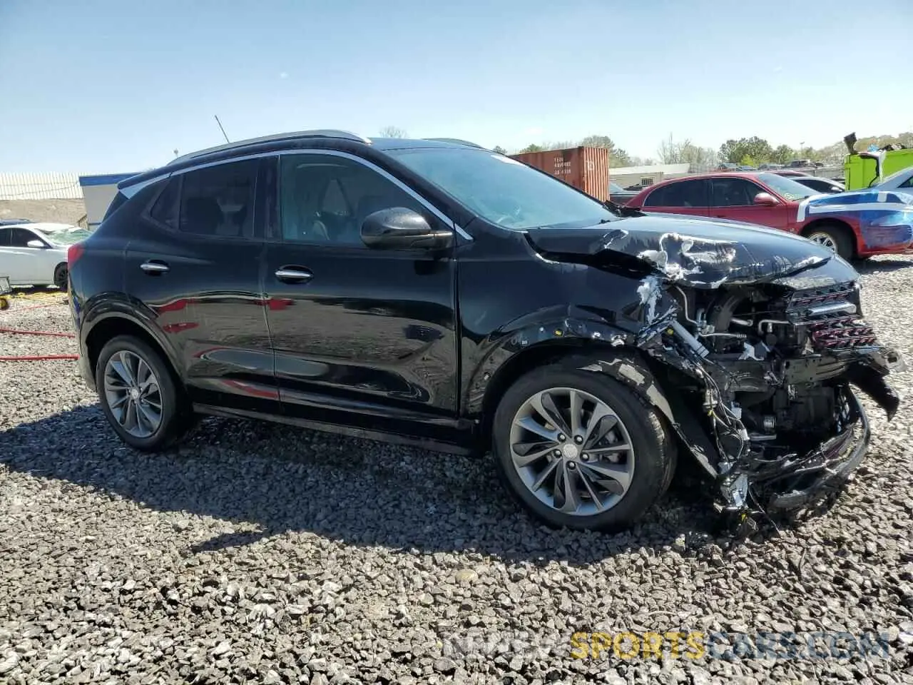 4 Фотография поврежденного автомобиля KL4MMDSL2NB049369 BUICK ENCORE 2022