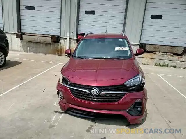 14 Фотография поврежденного автомобиля KL4MMDSL2NB107626 BUICK ENCORE 2022