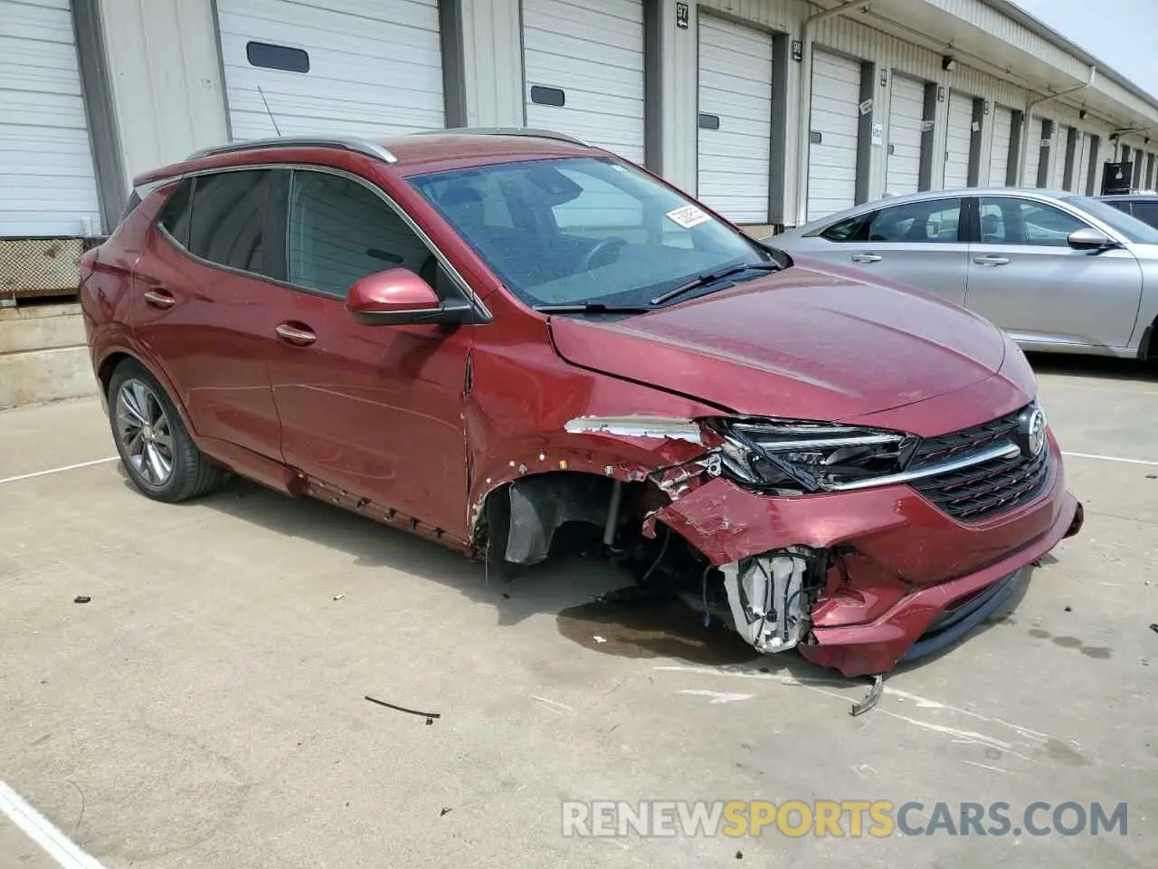 4 Фотография поврежденного автомобиля KL4MMDSL2NB107626 BUICK ENCORE 2022