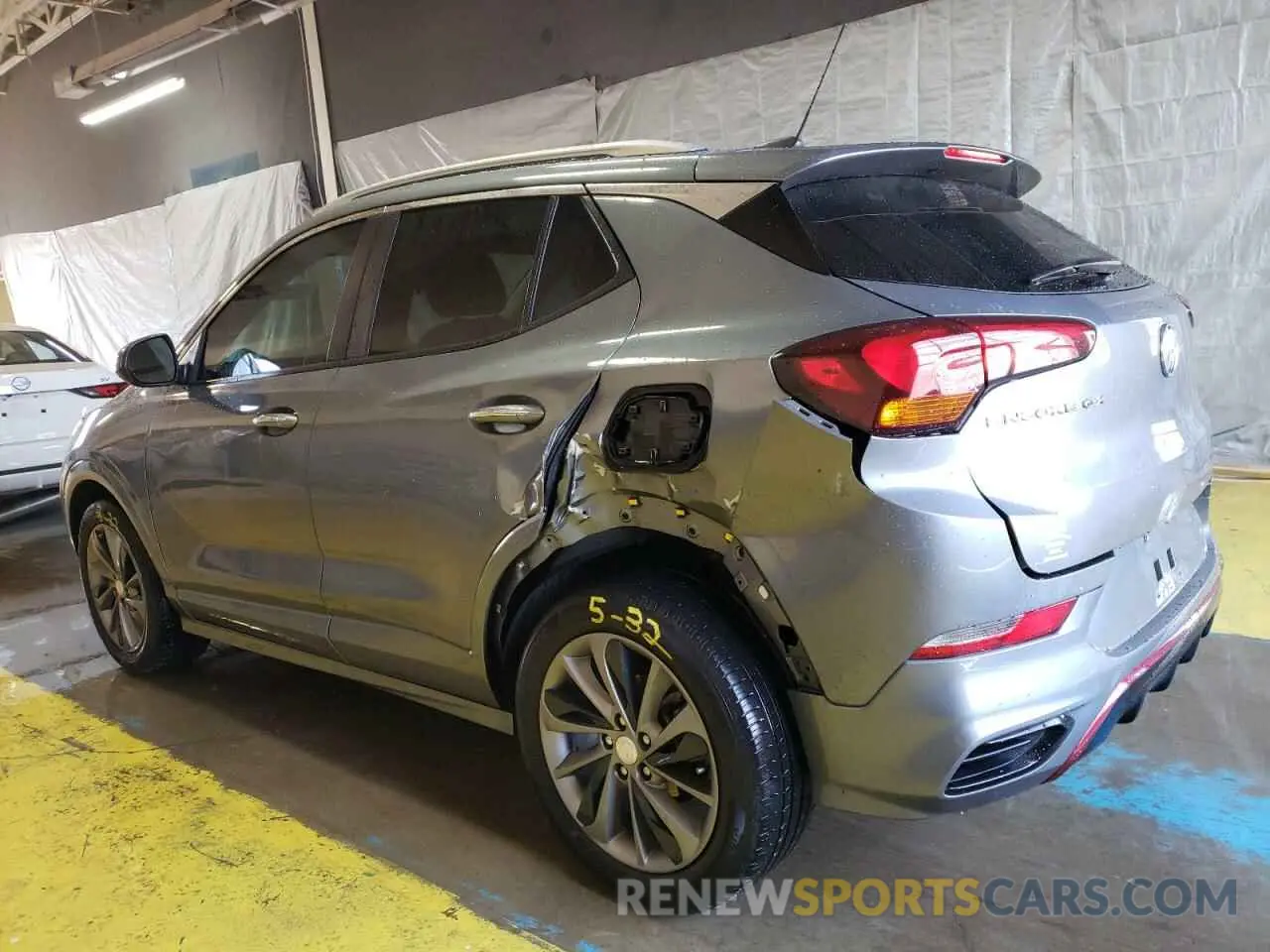2 Фотография поврежденного автомобиля KL4MMDSL6NB050301 BUICK ENCORE 2022