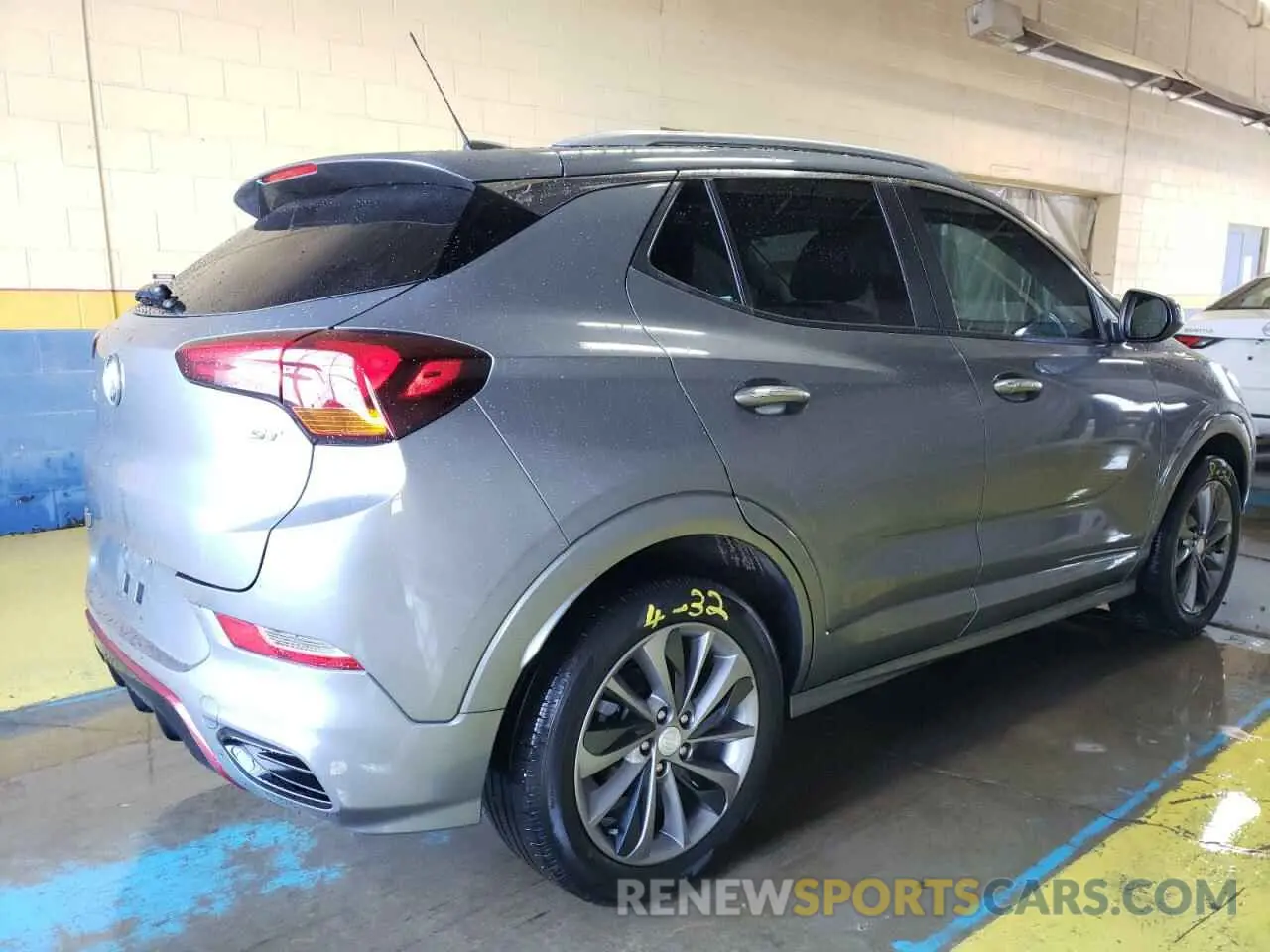 3 Фотография поврежденного автомобиля KL4MMDSL6NB050301 BUICK ENCORE 2022
