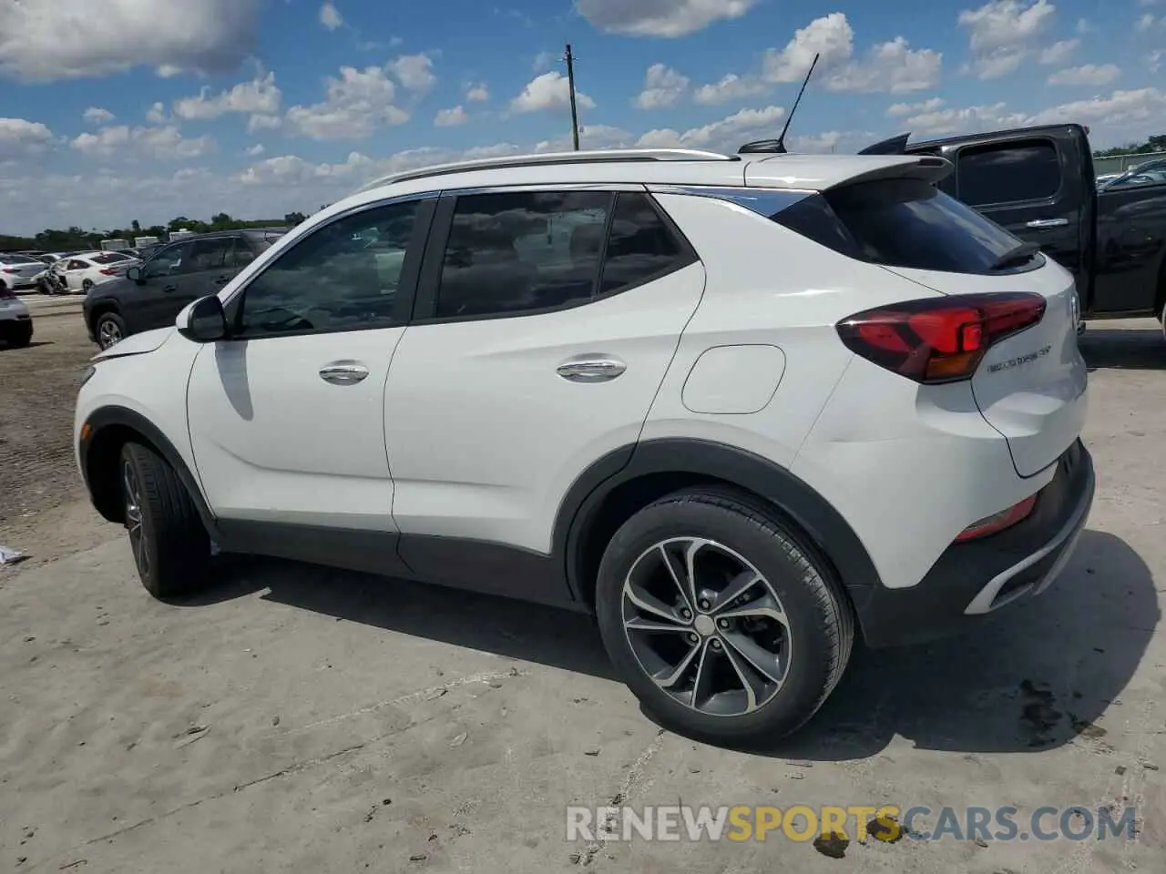 2 Photograph of a damaged car KL4MMDSL8NB035802 BUICK ENCORE 2022