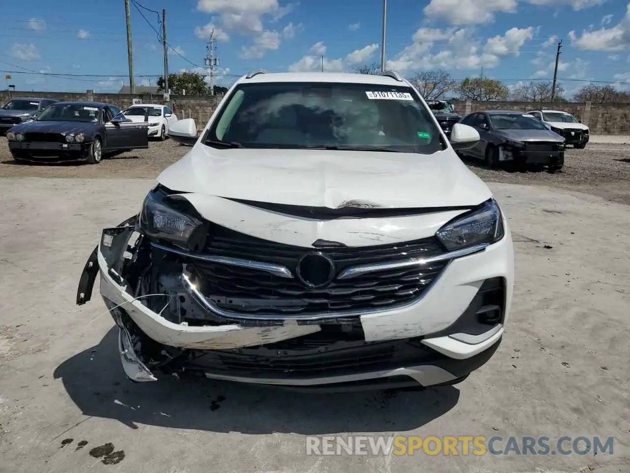 5 Photograph of a damaged car KL4MMDSL8NB035802 BUICK ENCORE 2022