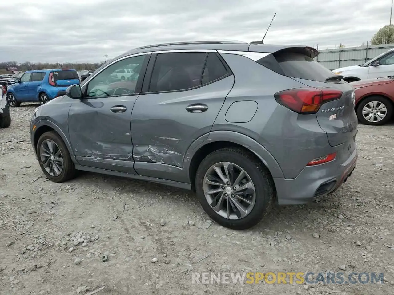 2 Фотография поврежденного автомобиля KL4MMDSL8NB036058 BUICK ENCORE 2022