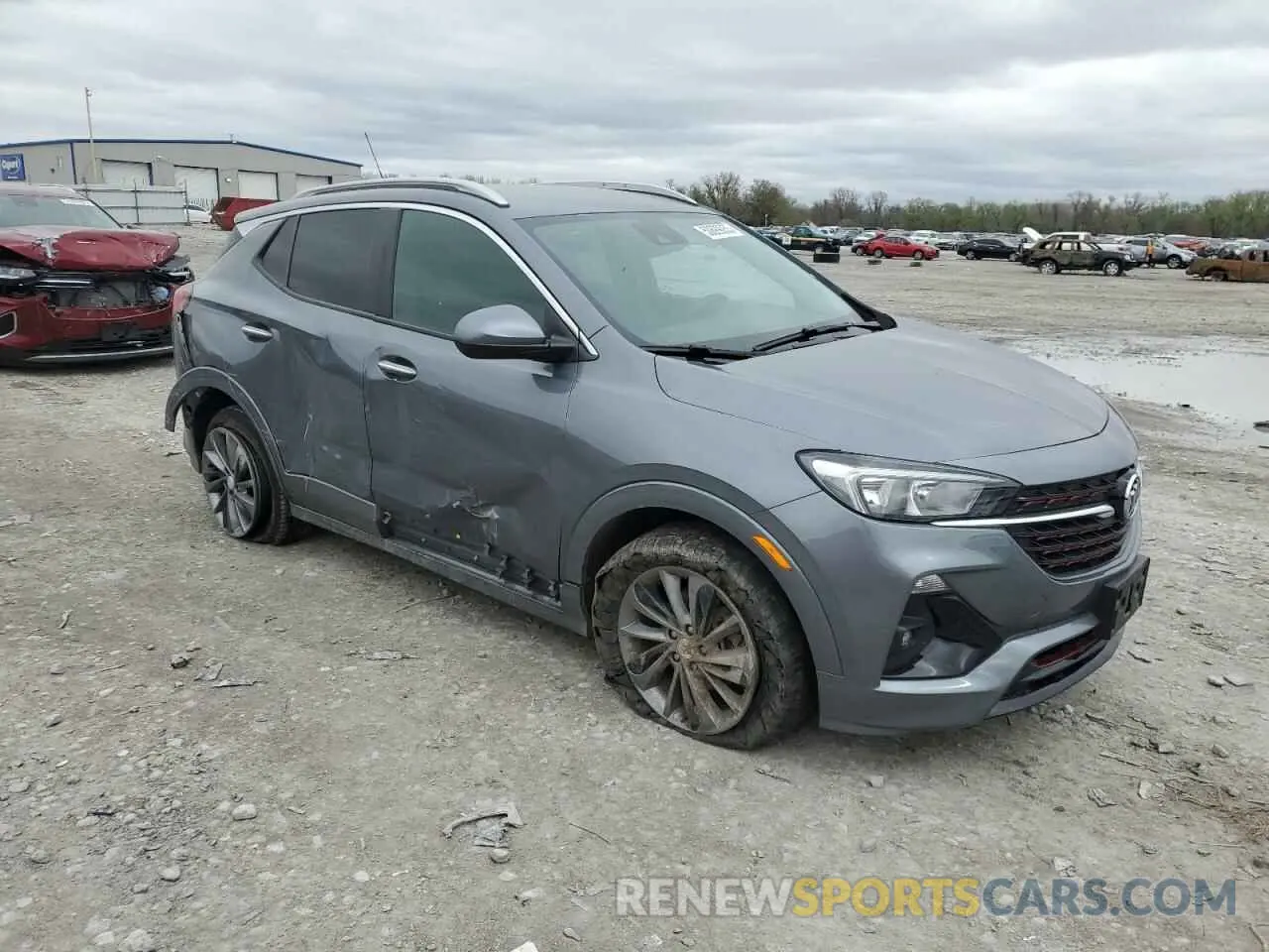 4 Фотография поврежденного автомобиля KL4MMDSL8NB036058 BUICK ENCORE 2022