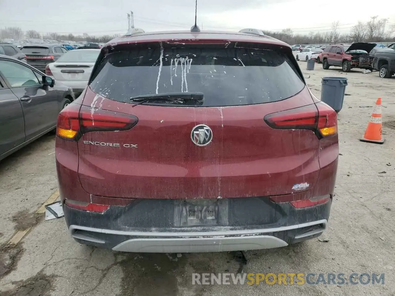 6 Фотография поврежденного автомобиля KL4MMDSL9NB021908 BUICK ENCORE 2022