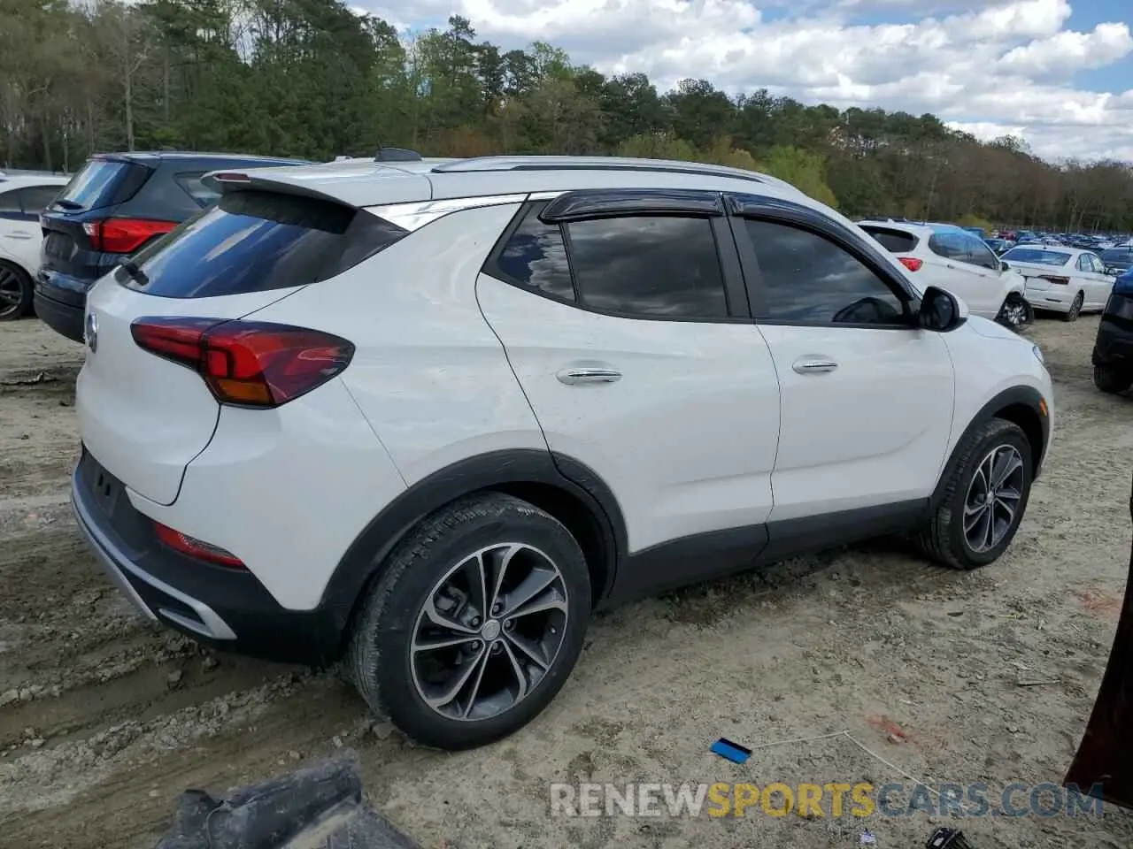 3 Photograph of a damaged car KL4MMESL1NB012058 BUICK ENCORE 2022