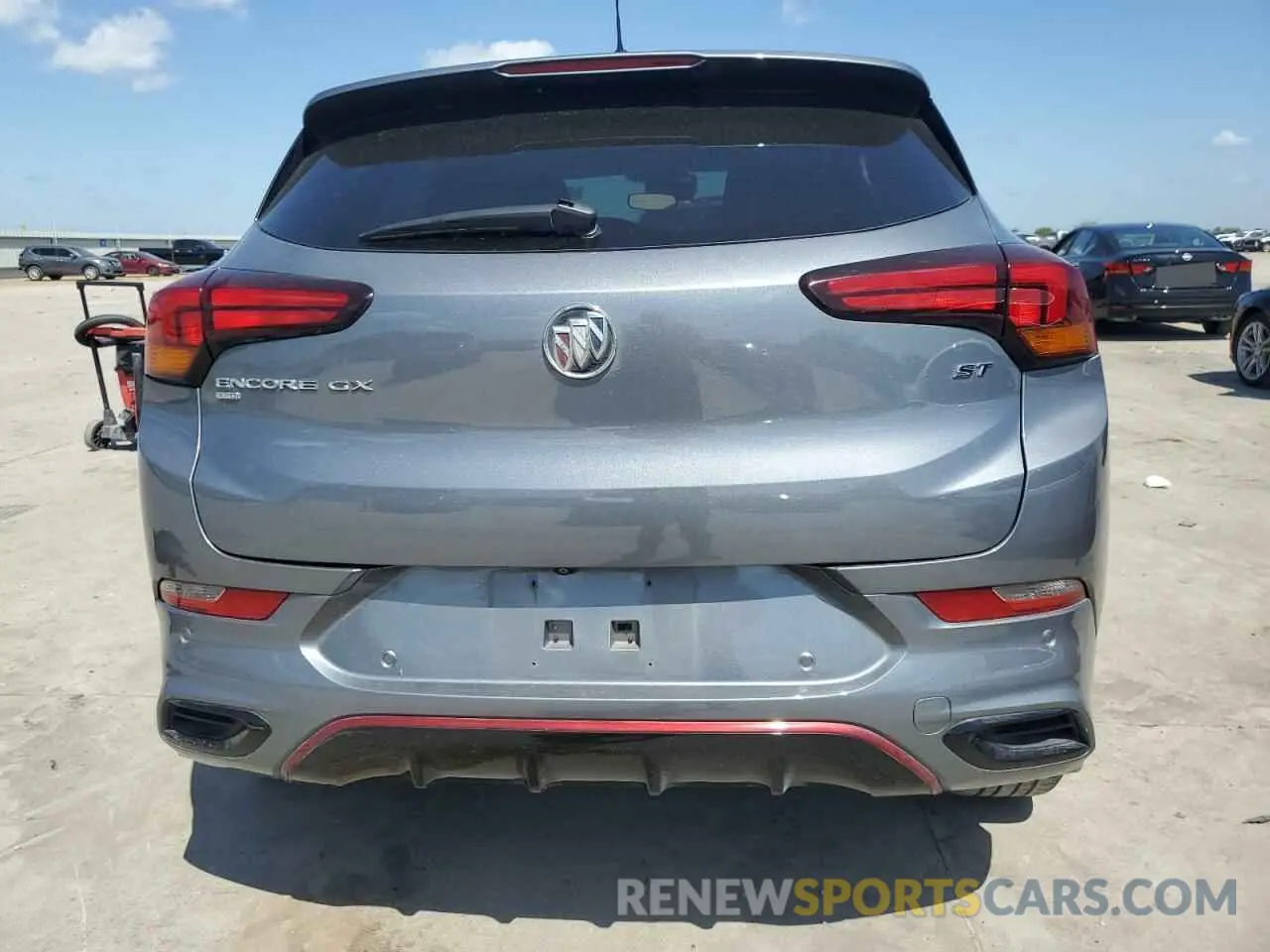 6 Фотография поврежденного автомобиля KL4MMESL5NB030837 BUICK ENCORE 2022