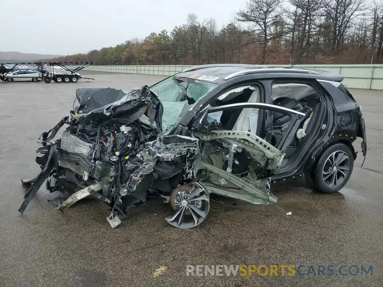 1 Photograph of a damaged car KL4MMESL7NB032878 BUICK ENCORE 2022