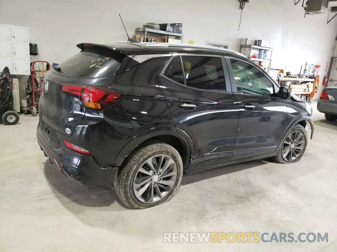3 Photograph of a damaged car KL4MMESLXNB142131 BUICK ENCORE 2022
