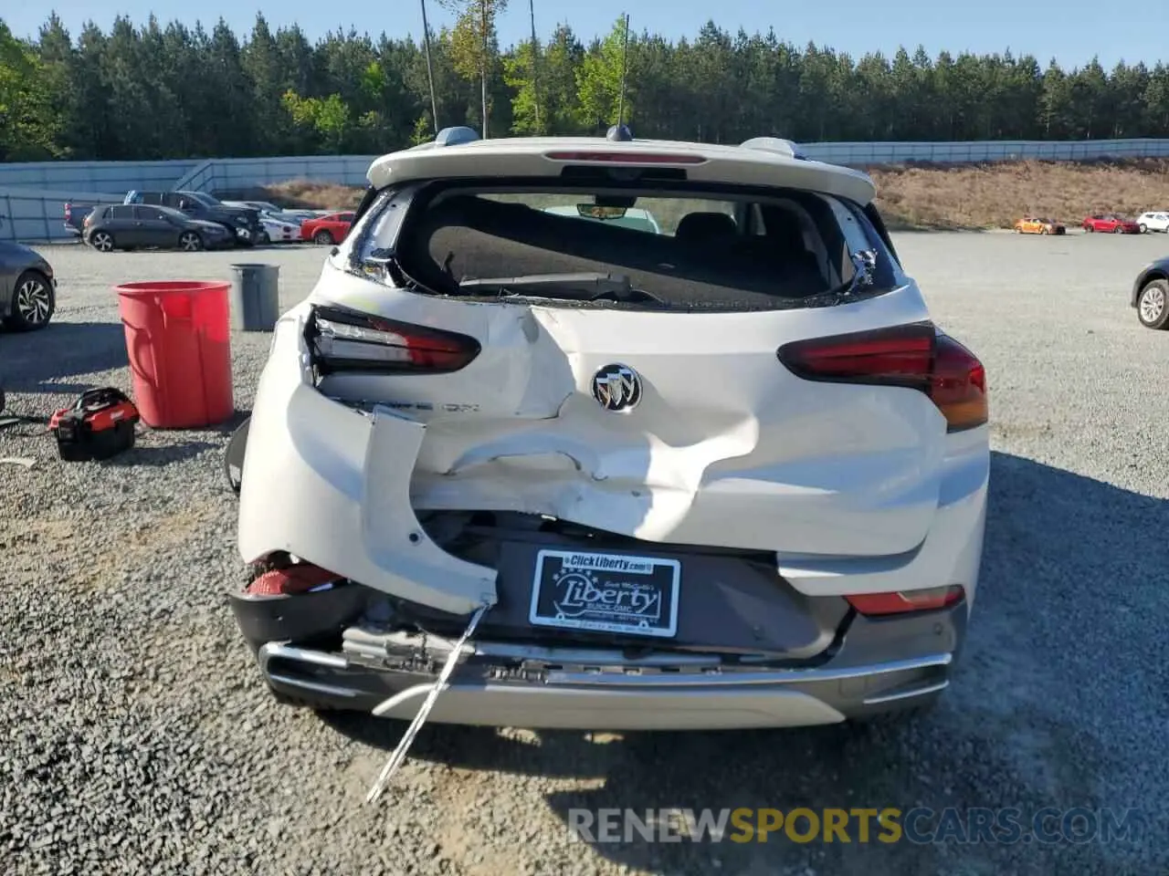 6 Photograph of a damaged car KL4MMFSL0NB135288 BUICK ENCORE 2022
