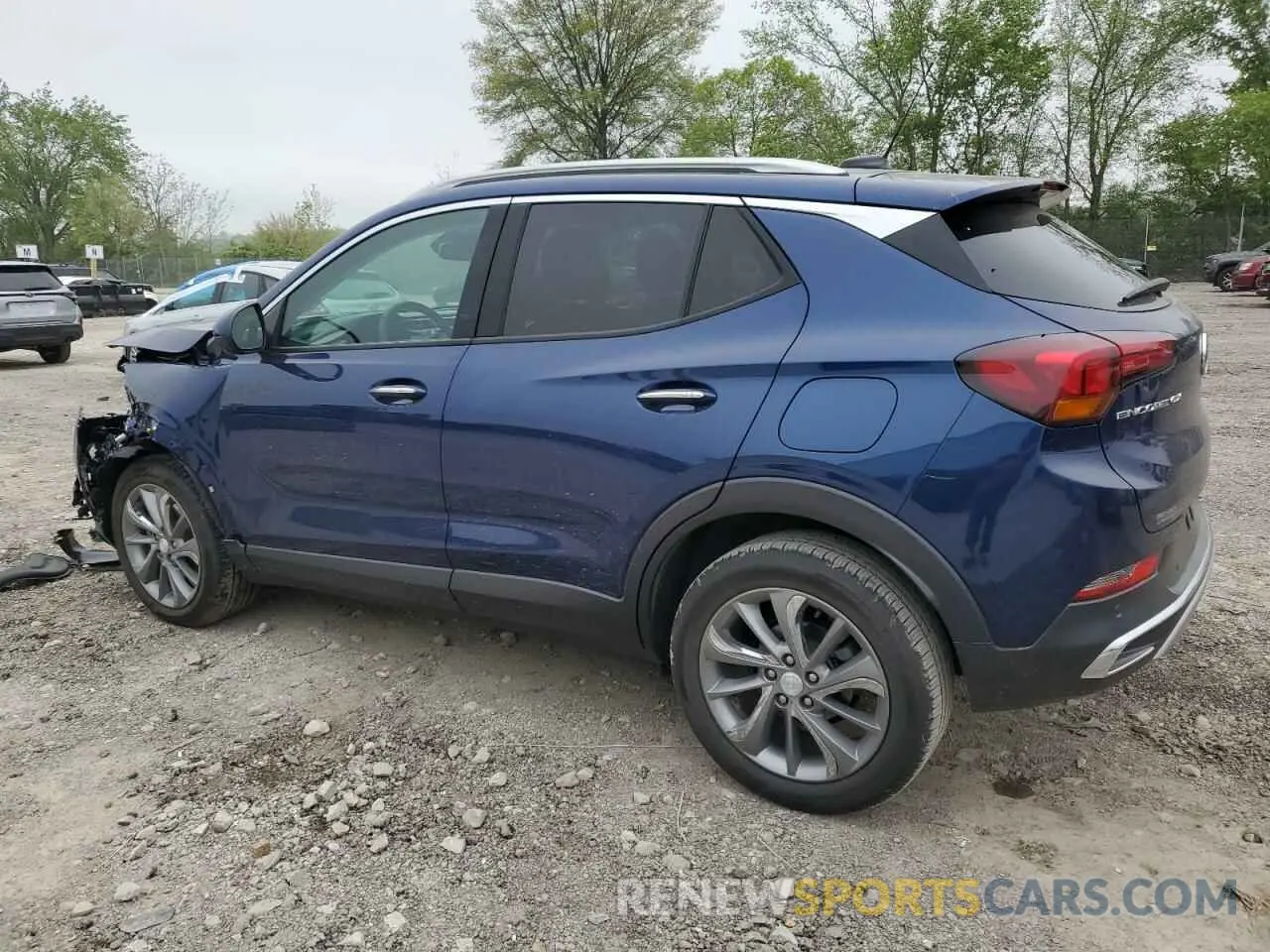 2 Фотография поврежденного автомобиля KL4MMFSL4NB046100 BUICK ENCORE 2022