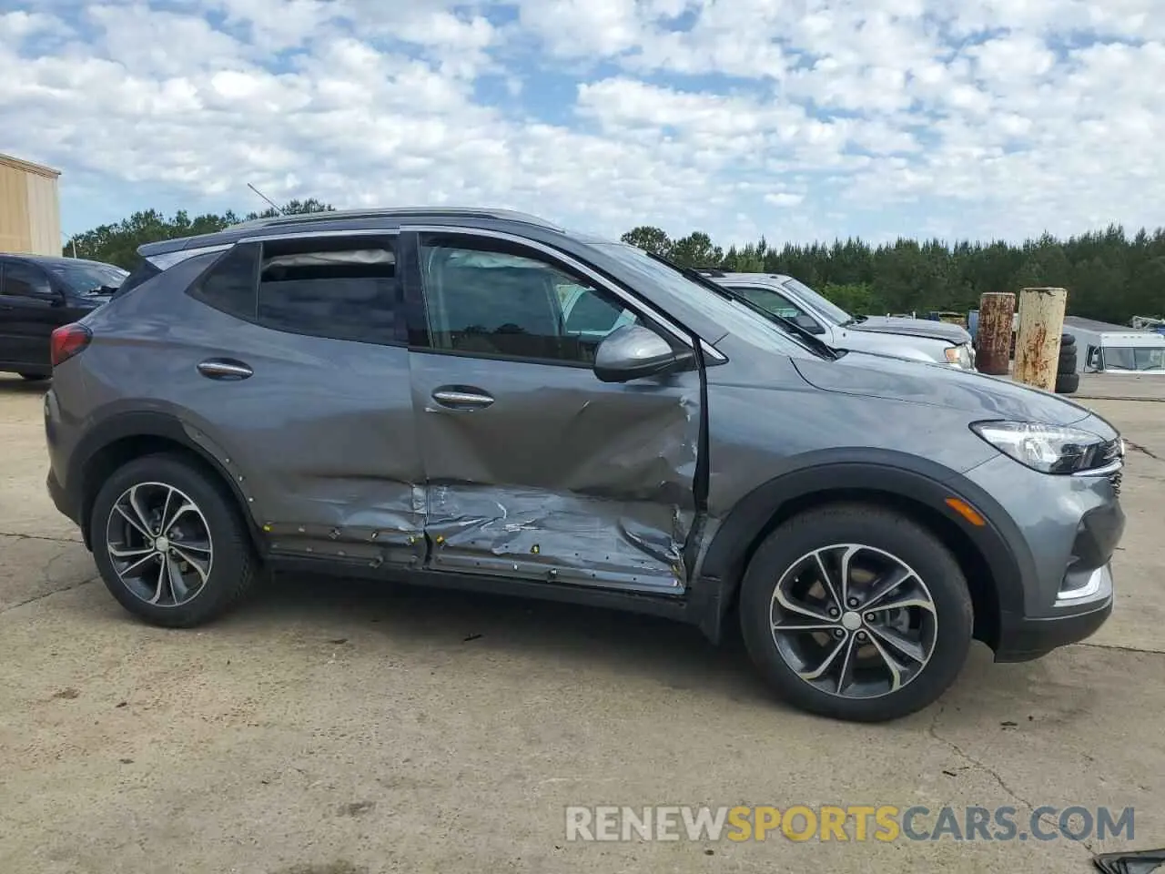 4 Фотография поврежденного автомобиля KL4MMFSL6NB007959 BUICK ENCORE 2022