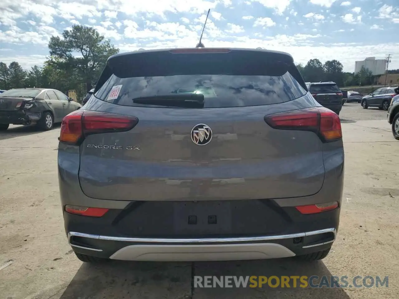 6 Фотография поврежденного автомобиля KL4MMFSL6NB007959 BUICK ENCORE 2022