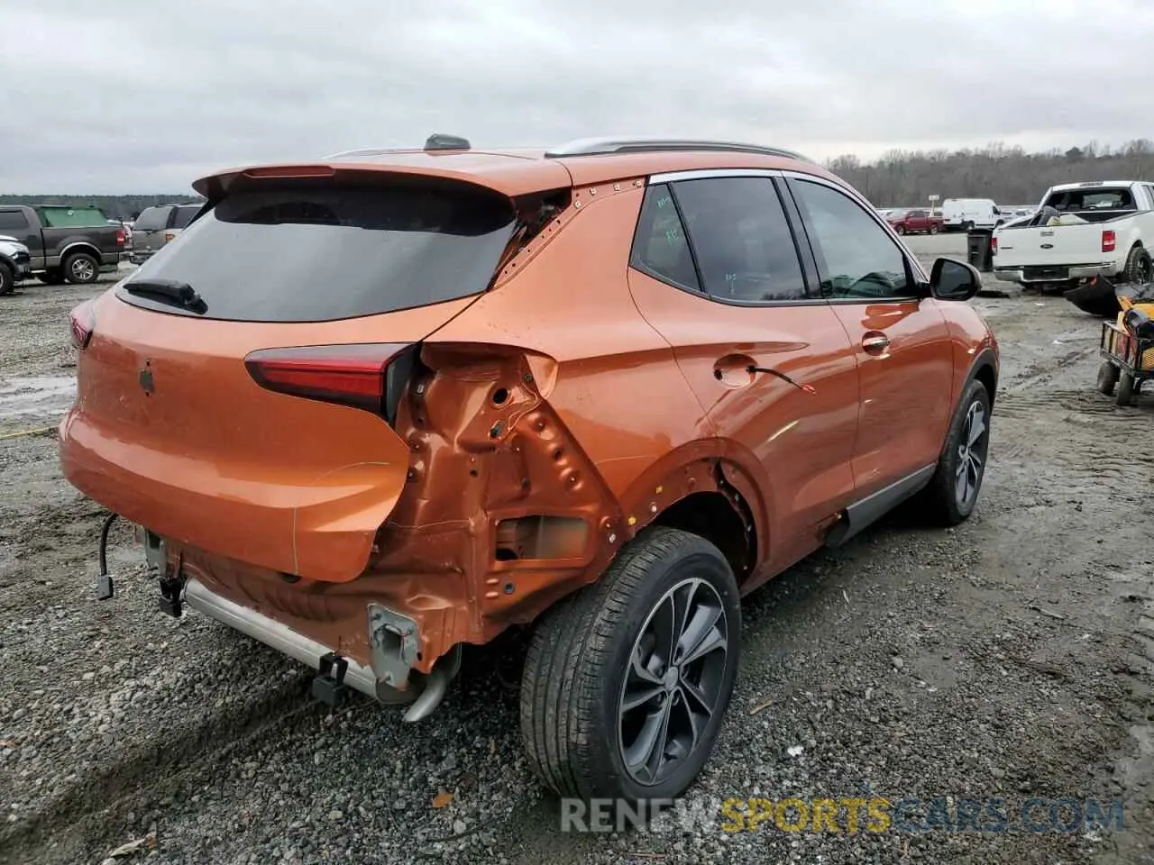 3 Фотография поврежденного автомобиля KL4MMFSL9NB021080 BUICK ENCORE 2022